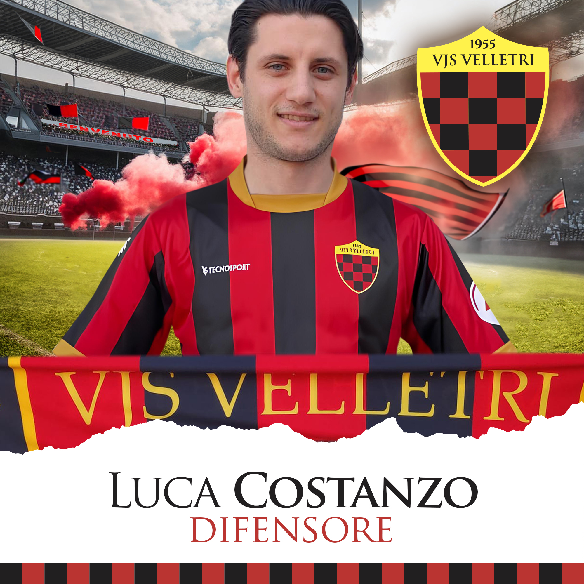 Luca Costanzo ha rinnovato con la Vjs Velletri