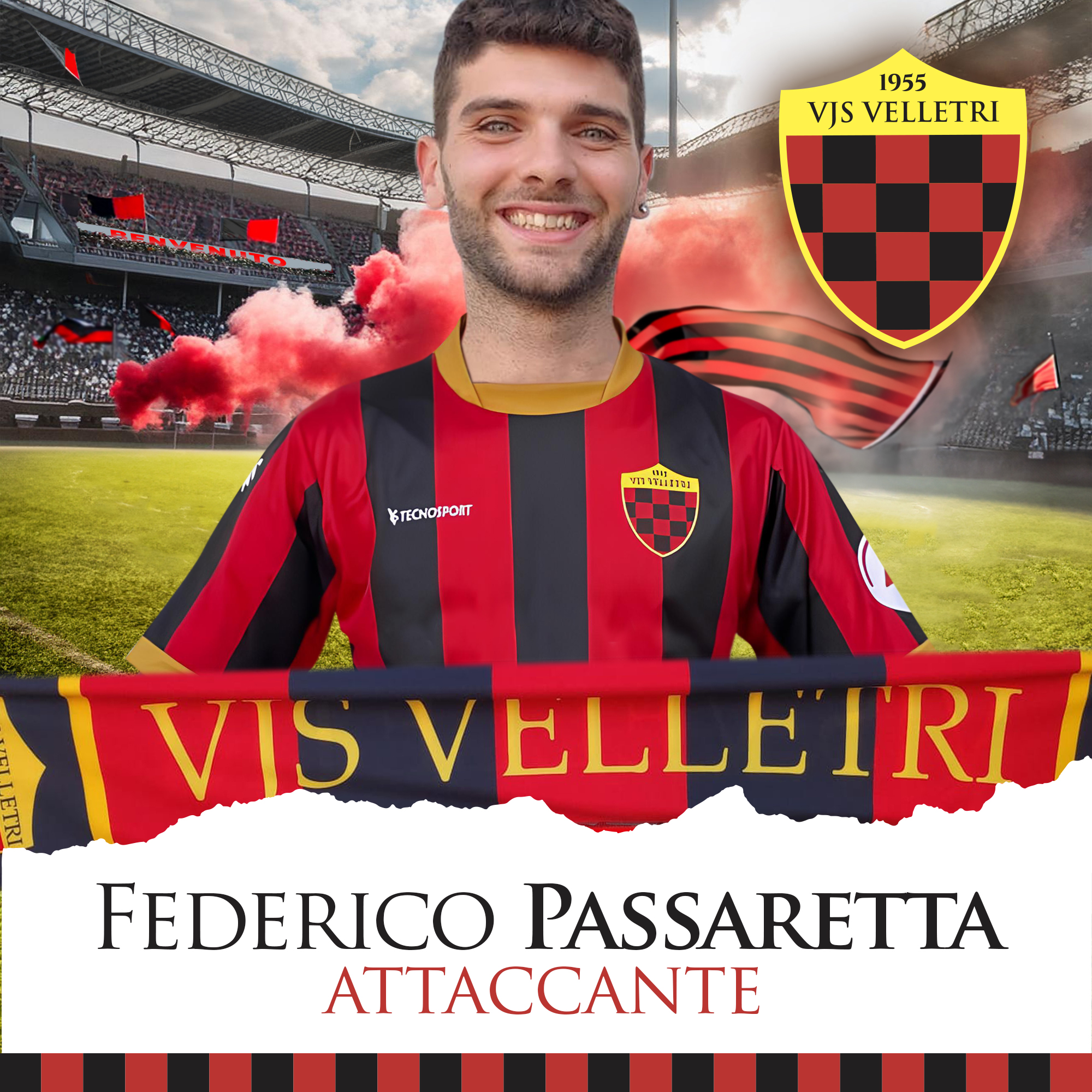 Federico Passaretta ha rinnovato con la Vjs Velletri