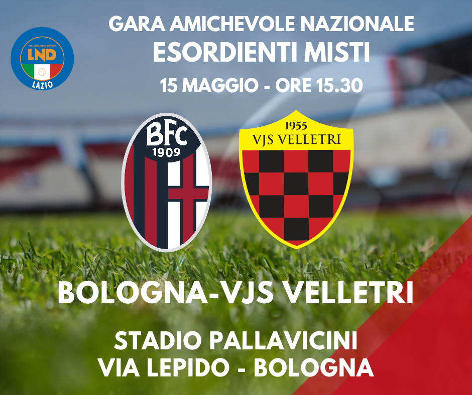 Bologna-Vjs Velletri (Amichevole Categoria Esordienti Misti)